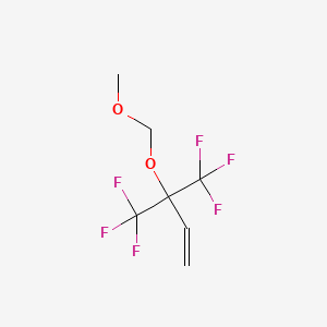 4,4,4-Trifluoro-3-(methoxymethoxy)-3-(trifluoromethyl)but-1-ene