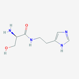 N-[2-(1H-Imidazol-5-yl)ethyl]-D-serinamide