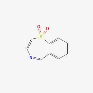 1H-1lambda~6~,4-Benzothiazepine-1,1-dione