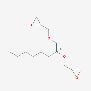 molecular formula C14H26O4 B12592876 1,2-Bis(glycidyloxy)octane CAS No. 638128-13-9