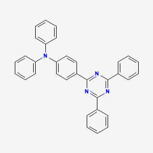 Benzenamine, 4-(4,6-diphenyl-1,3,5-triazin-2-yl)-N,N-diphenyl-