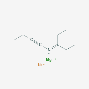 magnesium;3-ethyloct-3-en-5-yne;bromide