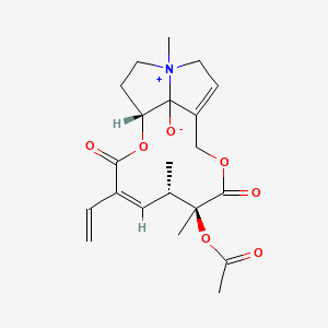 molecular formula C21H27NO7 B1259294 克利沃林 CAS No. 33979-15-6