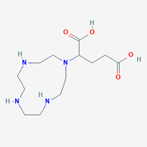 2-(1,4,7,10-Tetraazacyclododecan-1-yl)pentanedioic acid