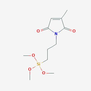 3-Methyl-1-[3-(trimethoxysilyl)propyl]-1H-pyrrole-2,5-dione