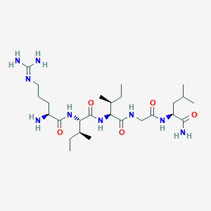 L-Leucinamide, L-arginyl-L-isoleucyl-L-isoleucylglycyl-