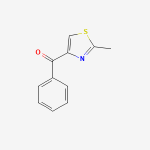 (2-Methyl-1,3-thiazol-4-yl)(phenyl)methanone