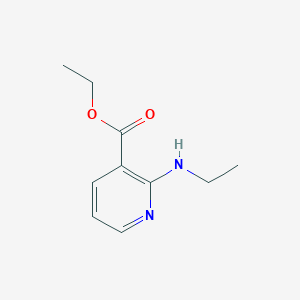 B125931 Ethyl 2-(ethylamino)pyridine-3-carboxylate CAS No. 143618-47-7