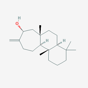 molecular formula C20H34O B1259317 Barekol 