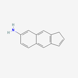 1H-Cyclopenta[B]naphthalen-7-amine