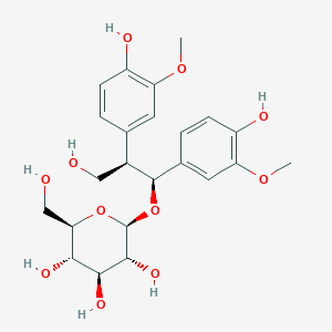 molecular formula C23H30O11 B1259321 Hovetrichoside B 