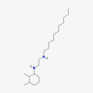 molecular formula C21H44N2 B12593243 N~1~-(2,3-Dimethylcyclohexyl)-N~2~-undecylethane-1,2-diamine CAS No. 627520-91-6