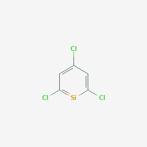 molecular formula C5H2Cl3Si B12593270 CID 78064682 