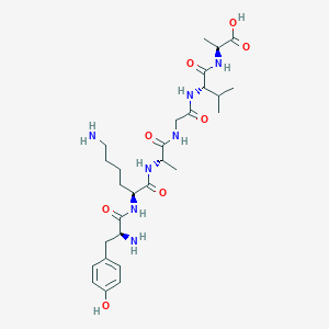 L-Tyrosyl-L-lysyl-L-alanylglycyl-L-valyl-L-alanine