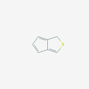 molecular formula C7H6S B1259328 Cyclopenta[c]thiophene 