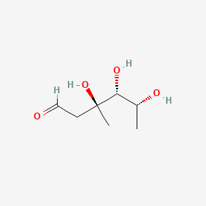 molecular formula C7H14O4 B1259330 D-mycarose CAS No. 6752-46-1