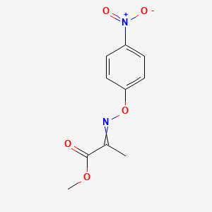 Methyl 2-[(4-nitrophenoxy)imino]propanoate