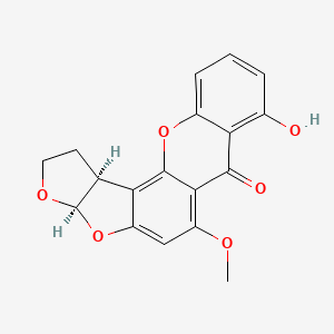 molecular formula C18H14O6 B1259337 Dihydrosterigmatocystin CAS No. 6795-16-0