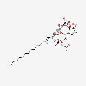 molecular formula C38H56O10 B1259340 Kirkinine 