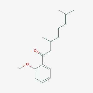 1-(2-Methoxyphenyl)-3,7-dimethyloct-6-EN-1-one