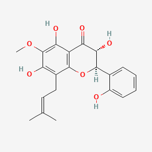 molecular formula C21H22O7 B1259342 Floranol CAS No. 502685-14-5