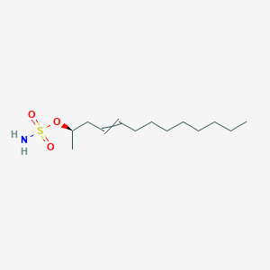 (2R)-Tridec-4-en-2-yl sulfamate