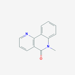 6-Methylbenzo[h][1,6]naphthyridin-5(6H)-one