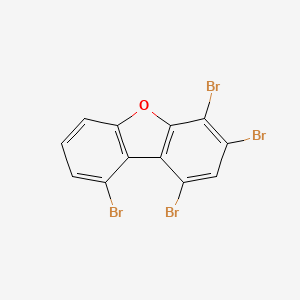 1,3,4,9-Tetrabromo-dibenzofuran