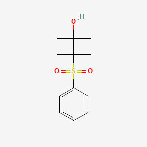 2-Butanol, 2,3-dimethyl-3-(phenylsulfonyl)-