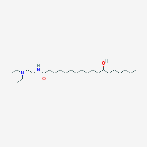 N-[2-(Diethylamino)ethyl]-12-hydroxyoctadecanamide