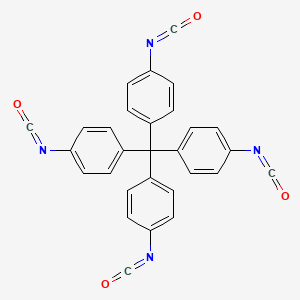 molecular formula C29H16N4O4 B1259361 Tetrakis(4-isocyanatophenyl)methane 
