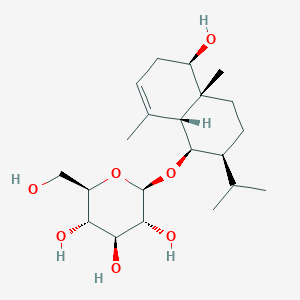 molecular formula C21H36O7 B1259363 Liriopeoside A 