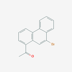 1-(9-Bromophenanthren-1-YL)ethan-1-one