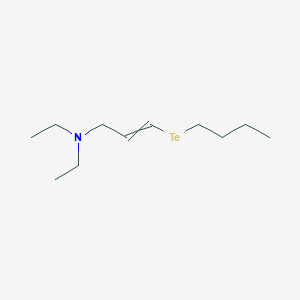 3-(Butyltellanyl)-N,N-diethylprop-2-en-1-amine