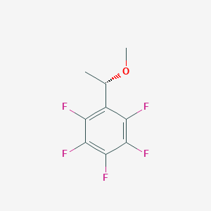 1,2,3,4,5-Pentafluoro-6-[(1S)-1-methoxyethyl]benzene