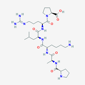 L-Proline, L-prolyl-L-alanyl-L-lysyl-L-leucyl-L-arginyl-