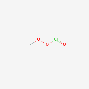 (Chlorosylperoxy)methane