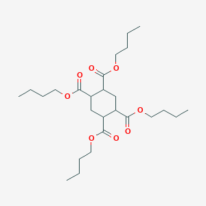 molecular formula C26H44O8 B12593711 Tetrabutyl cyclohexane-1,2,4,5-tetracarboxylate CAS No. 650622-19-8