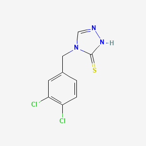 4-[(3,4-Dichlorophenyl)methyl]-2,4-dihydro-3H-1,2,4-triazole-3-thione