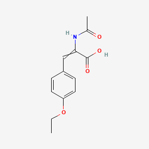 2-Acetamido-3-(4-ethoxyphenyl)prop-2-enoic acid