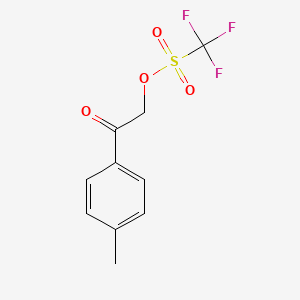 2-(4-Methylphenyl)-2-oxoethyl trifluoromethanesulfonate