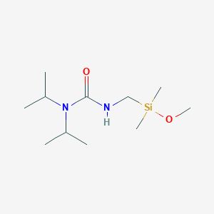 N'-{[Methoxy(dimethyl)silyl]methyl}-N,N-dipropan-2-ylurea