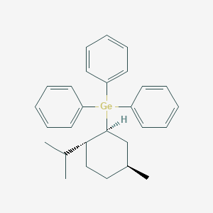 [(1S,2R,5S)-5-Methyl-2-(propan-2-yl)cyclohexyl](triphenyl)germane