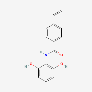 N-(2,6-Dihydroxyphenyl)-4-vinylbenzamide