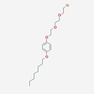 1-{2-[2-(2-Bromoethoxy)ethoxy]ethoxy}-4-(octyloxy)benzene