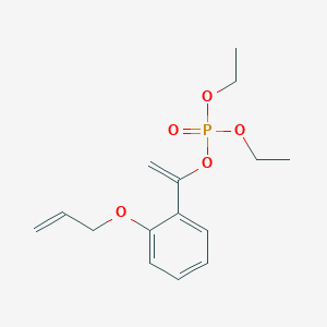 Diethyl 1-{2-[(prop-2-en-1-yl)oxy]phenyl}ethenyl phosphate