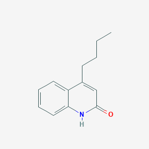 molecular formula C13H15NO B12594155 4-Butyl-1,2-dihydroquinoline-2-one CAS No. 647836-38-2