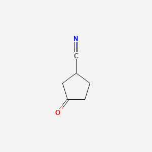 molecular formula C6H7NO B1259417 3-Oxocyclopentanecarbonitrile CAS No. 41171-91-9