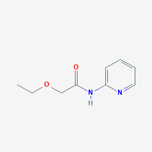 molecular formula C9H12N2O2 B12594286 2-Ethoxy-N-(2-pyridinyl)acetamide 