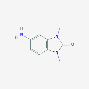 molecular formula C9H11N3O B125943 5-氨基-1,3-二甲基-1,3-二氢-2H-苯并咪唑-2-酮 CAS No. 110274-75-4